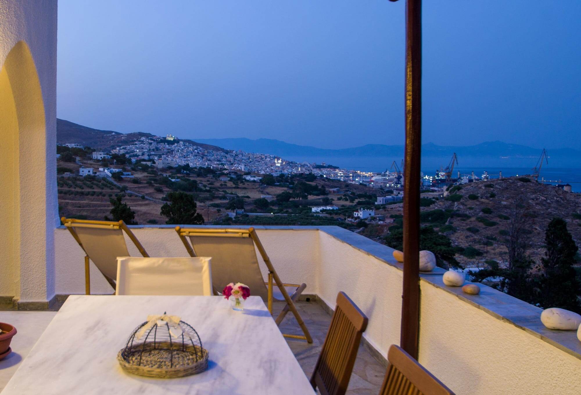 Villa Anax view